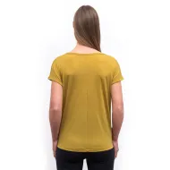 Dámské dokonalé tričko Sensor Merino Air Traveller s krátkým rukávem mustard