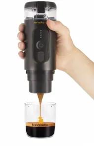 Přenosný bateriový mini kávovar Handpresso E-Presso