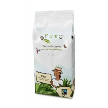 Hrubě mletá Fairtrade káva Puro Fino 1kg