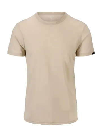 Brynje Classic Wool Light T-shirt Sand– Luxusní Merino vlna pro celoroční komfort