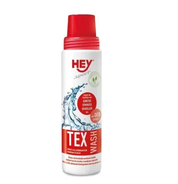 Prací prostředek na membrány HEY sport TEX Wash 250ml