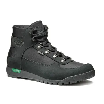 Stylové a voděodolné boty pro lehkou turistiku Asolo Supertrek GTX black/black